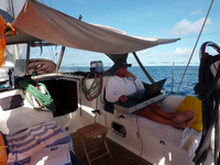 Le capitaine au repos